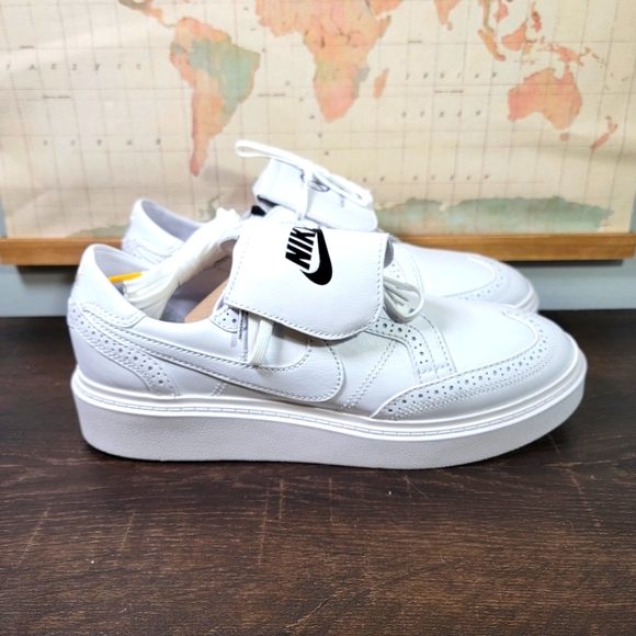 BRAND NEW Nike Kwondo 1 G-Dragon Peaceminusone Triple White Men's Size 11.0 - Picture 2 of 9